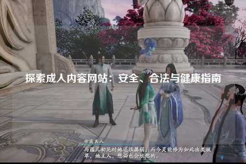 探索成人内容网站：安全、合法与健康指南