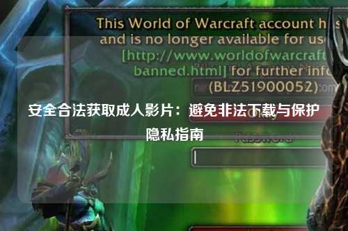安全合法获取成人影片：避免非法下载与保护隐私指南