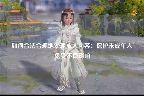 如何合法合规地处理成人内容：保护未成年人免受不良影响
